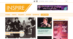 Desktop Screenshot of inspiremagazine.org.uk