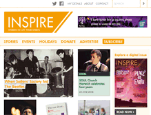 Tablet Screenshot of inspiremagazine.org.uk
